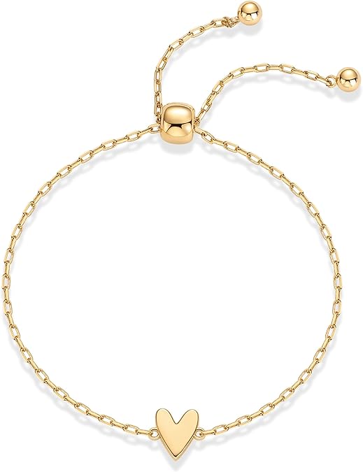 Radiant Hjärta Armband | Guld