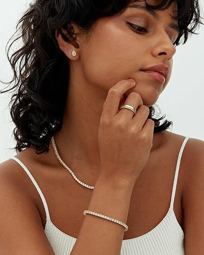 Tennis armband | Guld