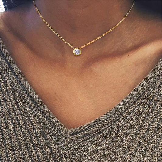 Amelia Månadssten Halsband