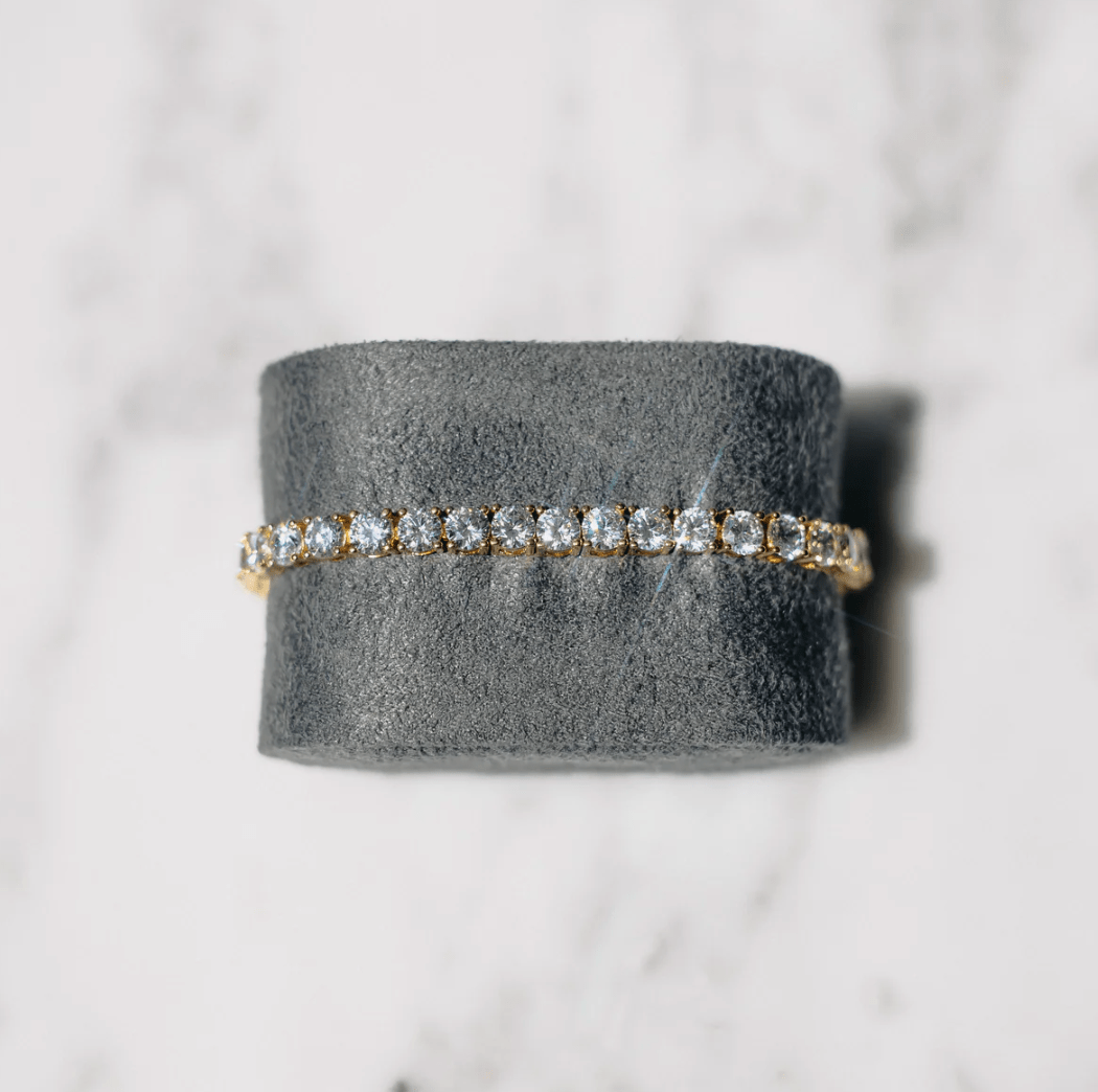Tennisarmband Guld