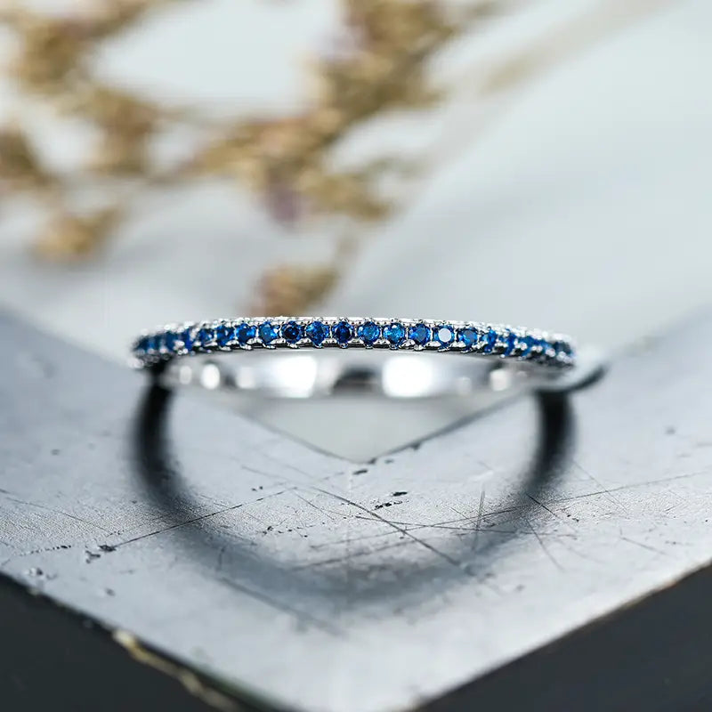 Soraya Azurith Ring | Vitguld