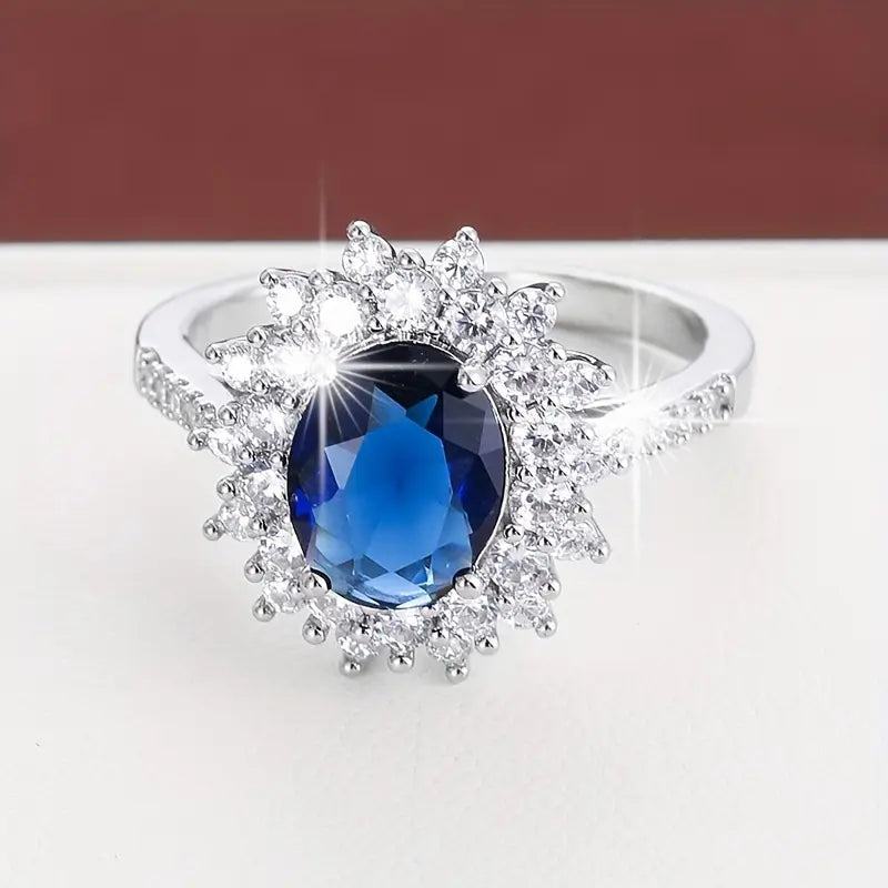 Vionne Saphirae Ring | Vitguld