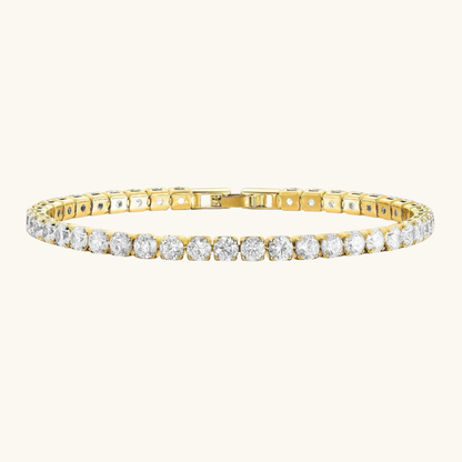 Tennisarmband Guld