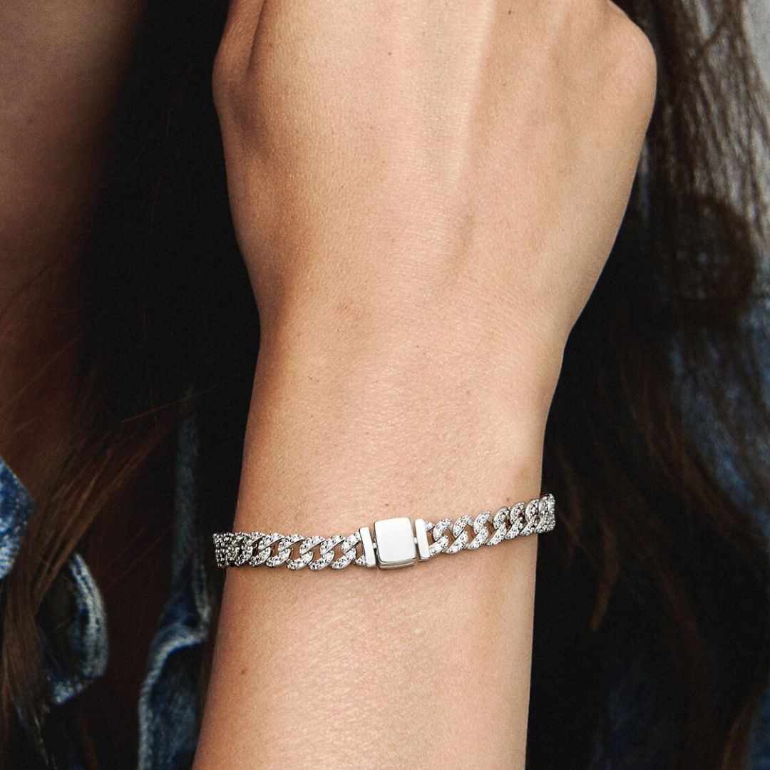 Cubansk Armband | Guld