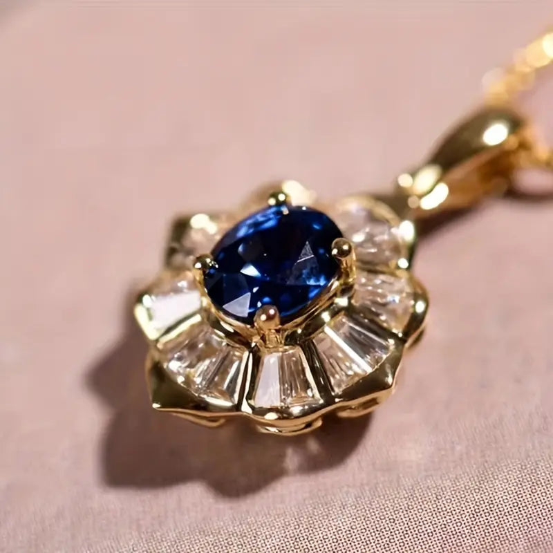 Kavella Noctazure Halsband | Guld