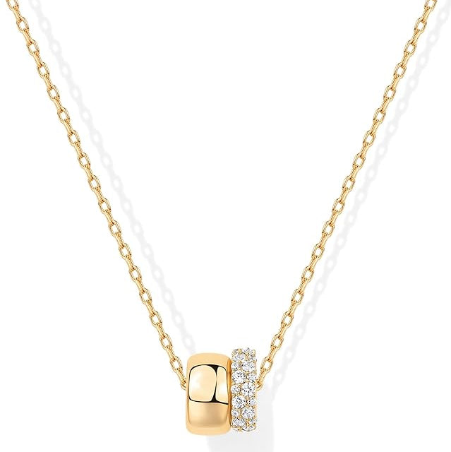 Lumi Duo Halsband | Guld