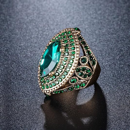 Smaragd Regent Ring | Guld