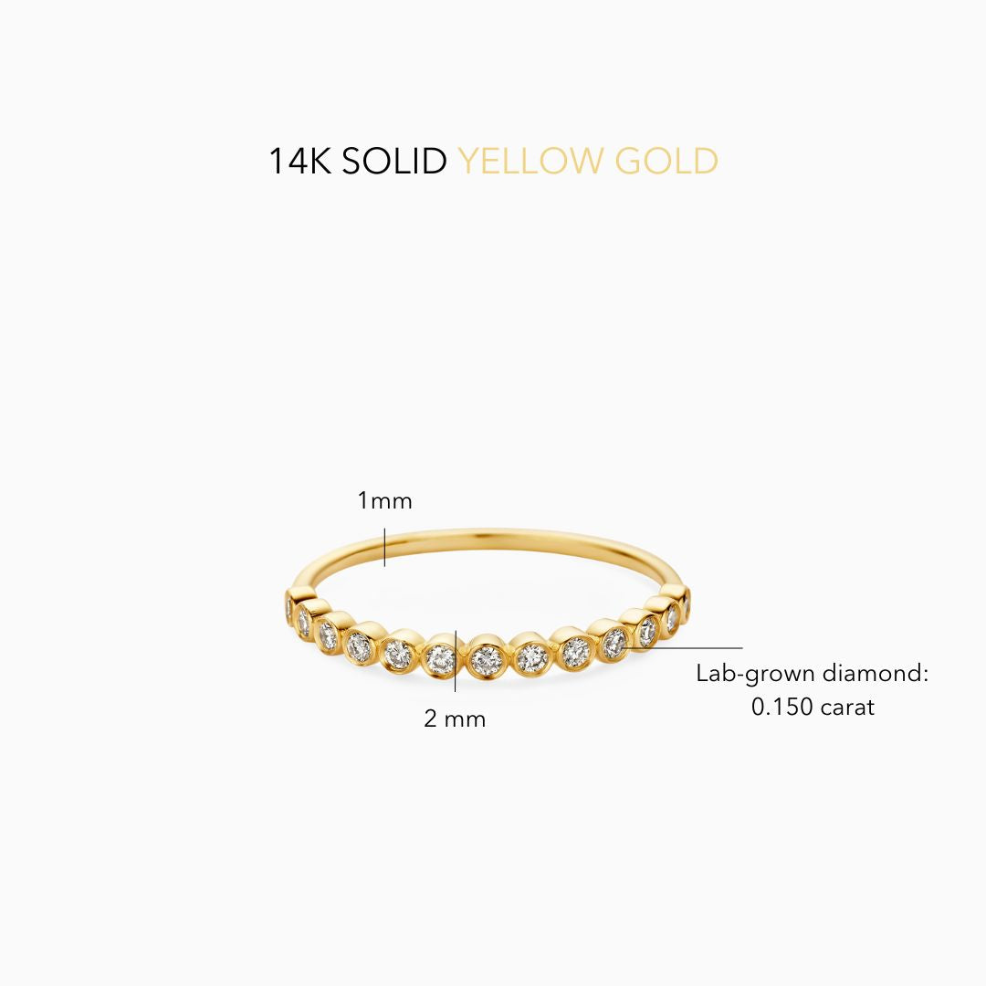 Bubble Ring | Guld