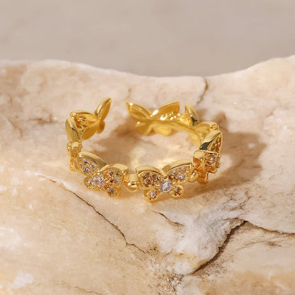 Colleen Fjäril Guld Ring