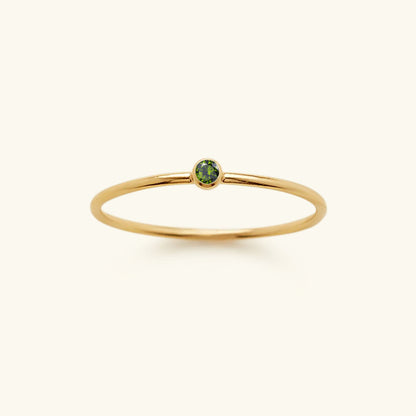 Amelia Månadssten Stapelbar Ring