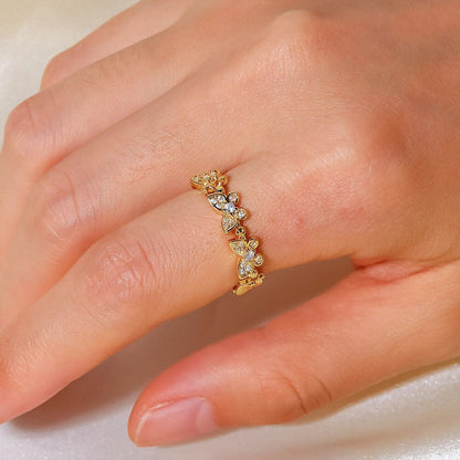 Colleen Fjäril Guld Ring