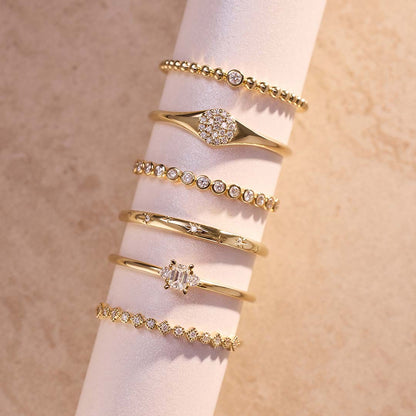 Bubble Ring | Guld