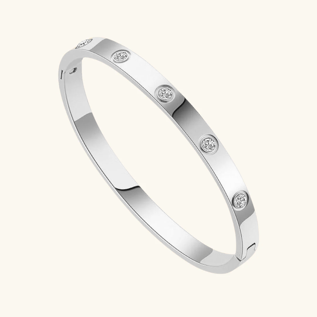 Evighet Länk Armband Diamant