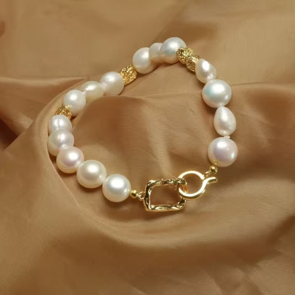 Freshwater Barock Pärlor Armband