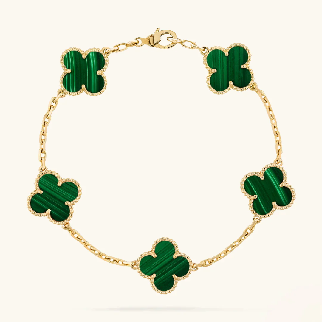 Clover Armband Grön
