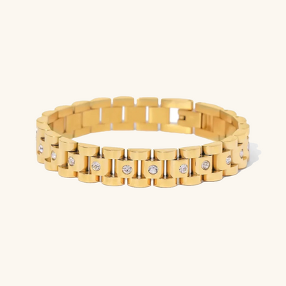 Guld Watchband Armband