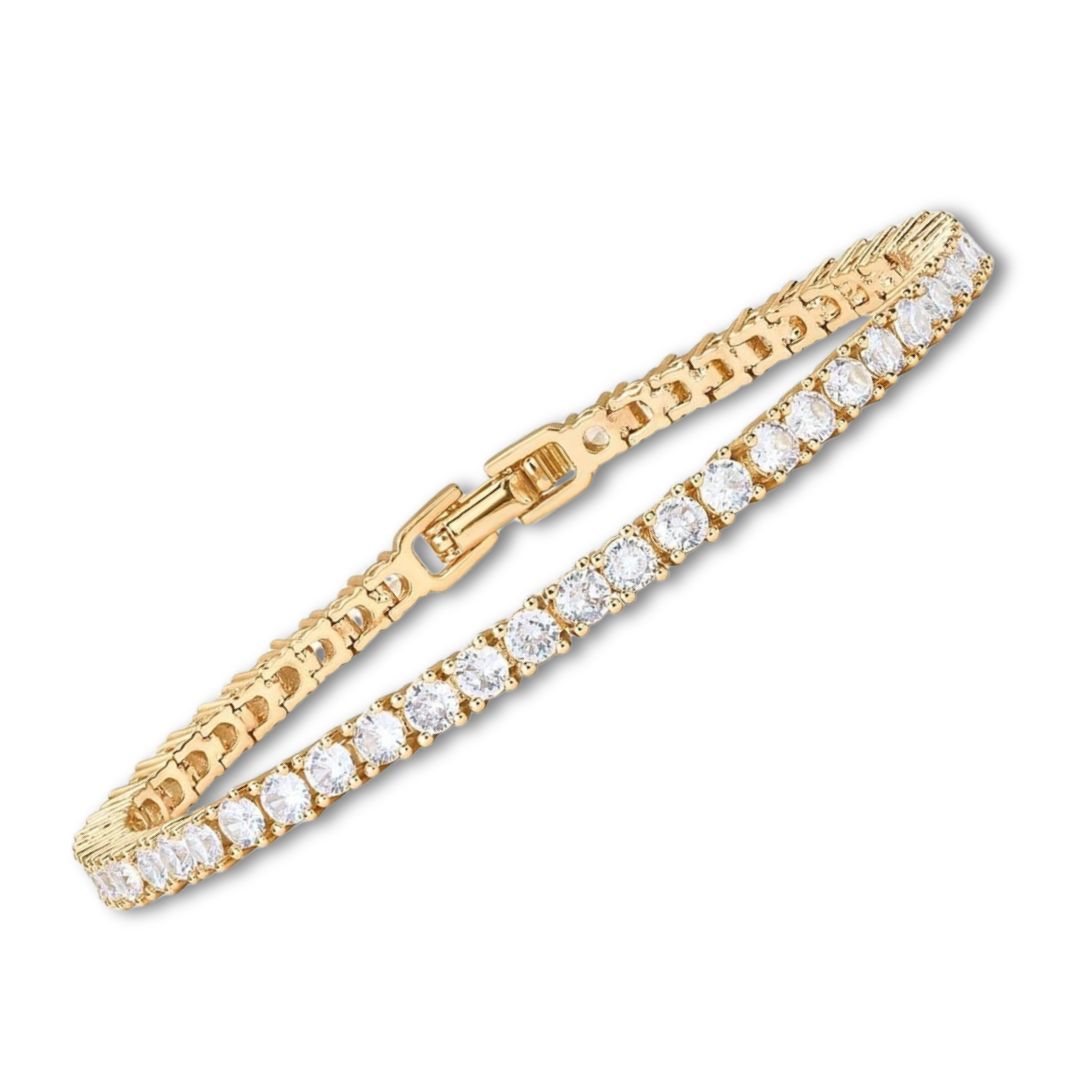 Tennis armband | Guld