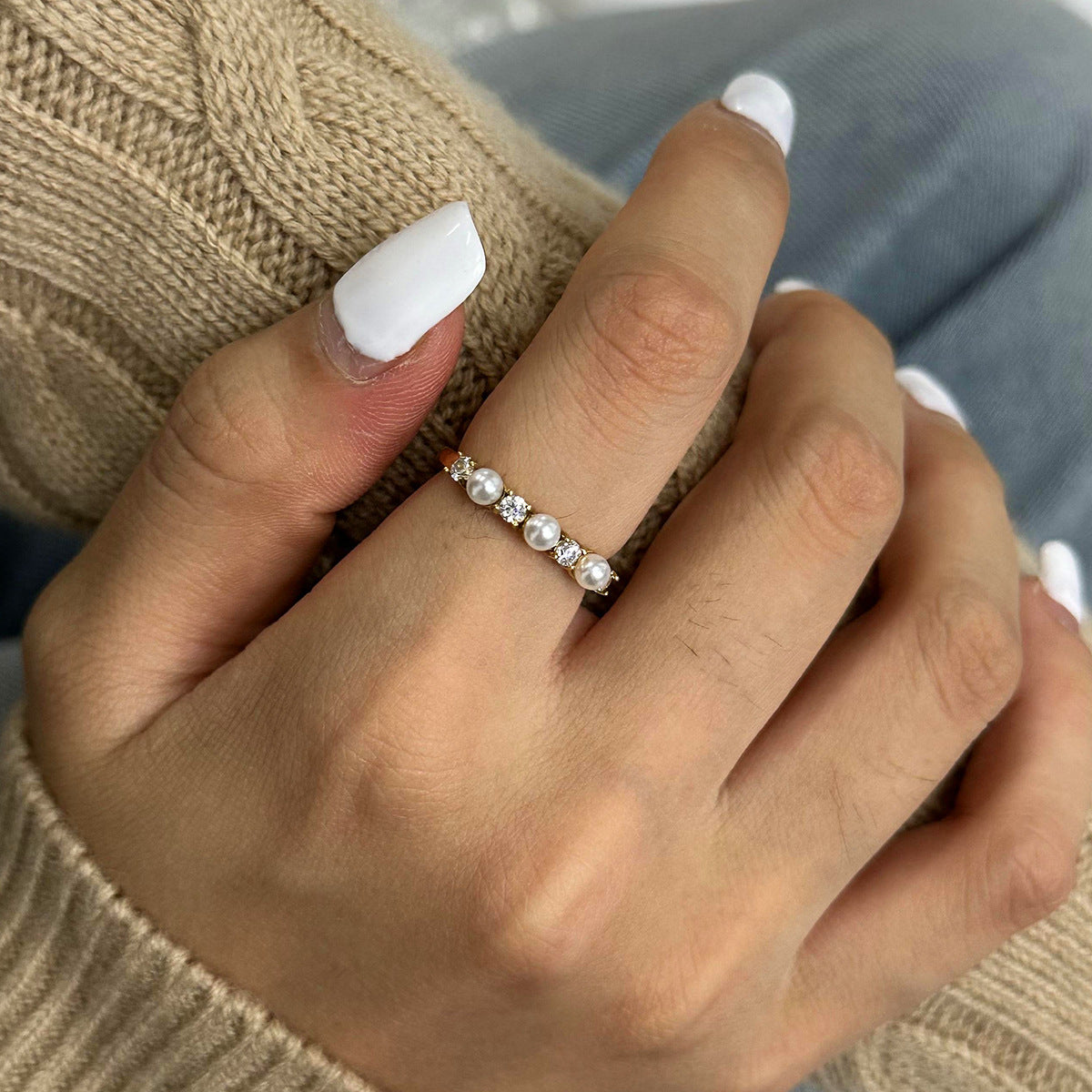 Keisha Diamant Pärlring