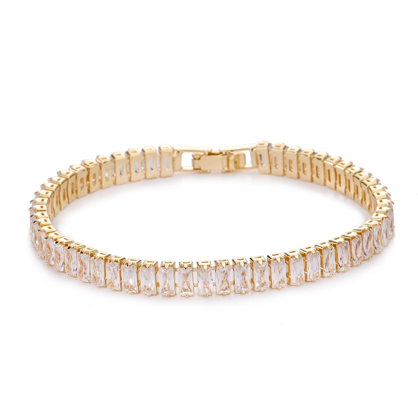 Vertéa Tennisarmband | Guld