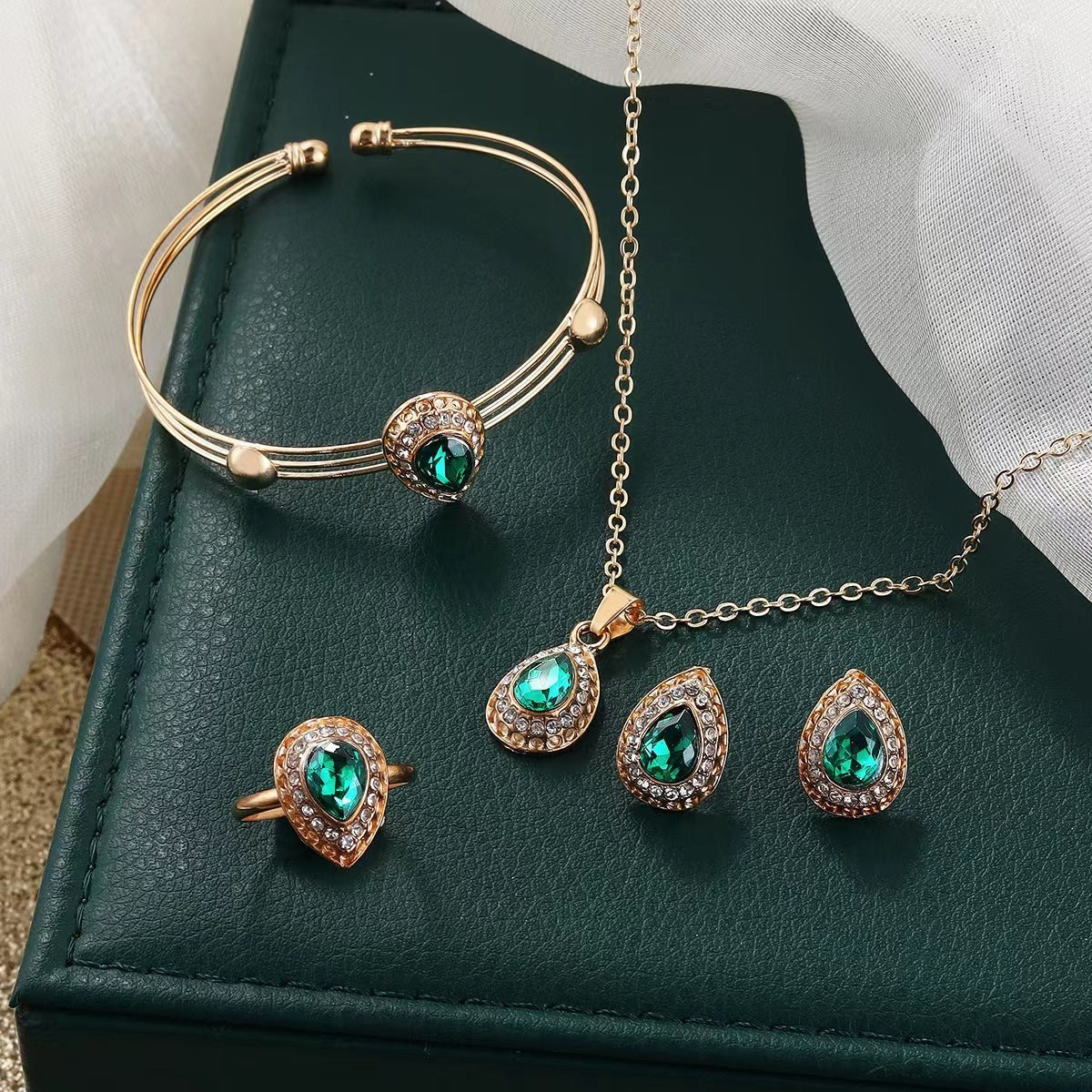 Noémie Glastra Smycke Set | Guld