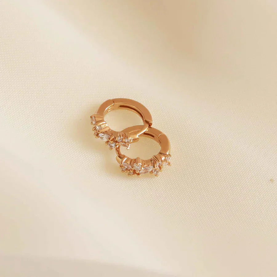 Kristall Kluster Huggies | Guld