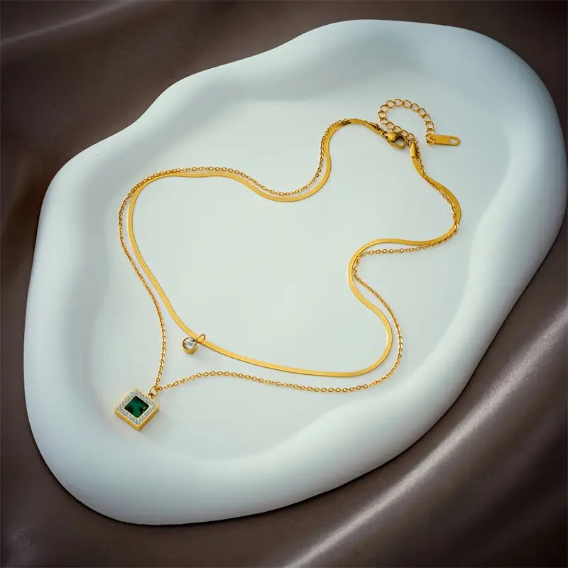 Tirena Valeure Halsband | Guld