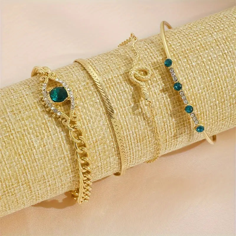 Serpina Veyra Armband Set | Guld