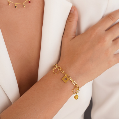 Lyck Daisy Berlockarmband