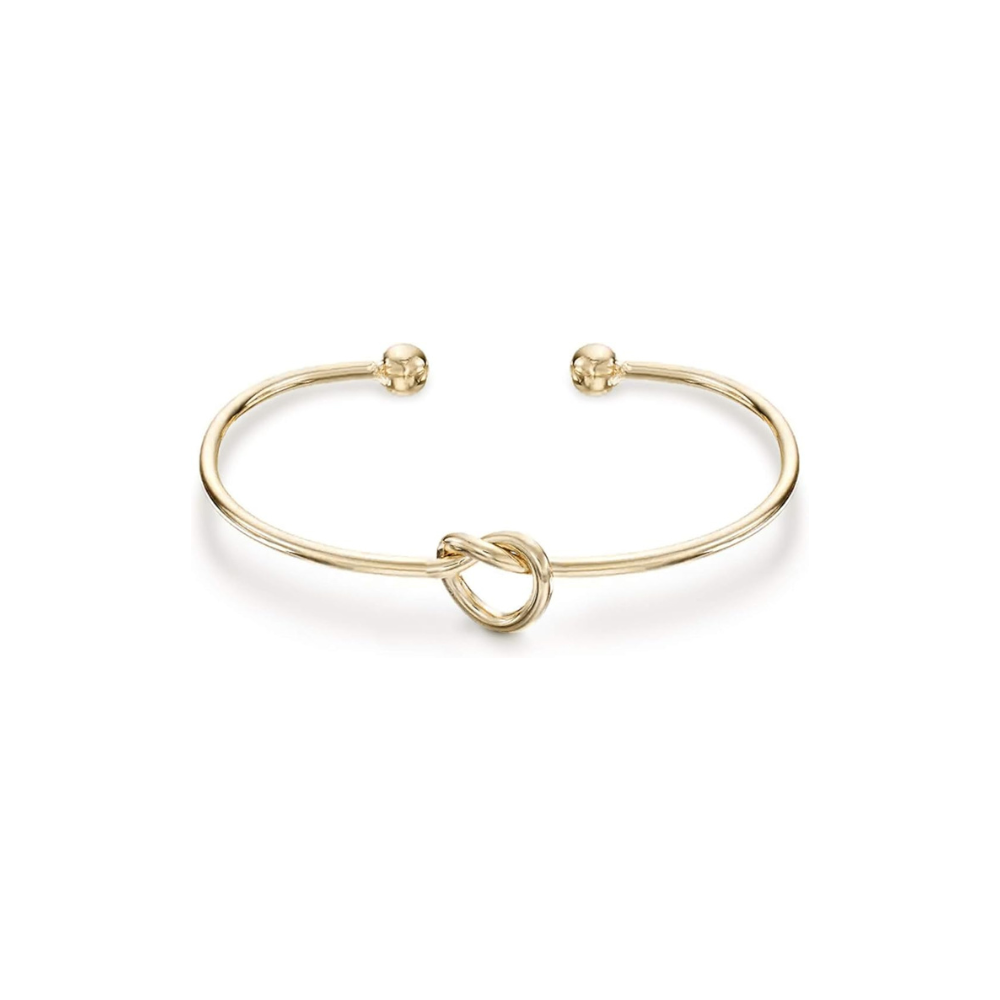 Kärlek Knut Oändlighet Armband | Guld