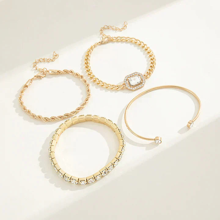 Domitia Calvina Armband Set | Guld